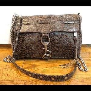 Rebecca Minkoff M.A.C. Snake print crossbody bag
